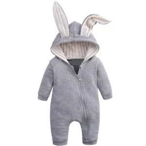 Barboteuse Lapin Bébé Fille Garçon – Automne Hiver