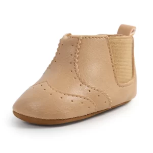 Chaussons vintage anti-glisse kaki