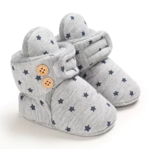 Bottes de neige bébé en coton
