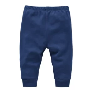 Pantalon en Mousseline Bébé 100% Coton - Bleu