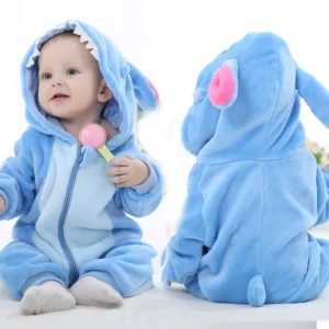 Barboteuse bébé Kigurumi Stitch - Cosplay mignon