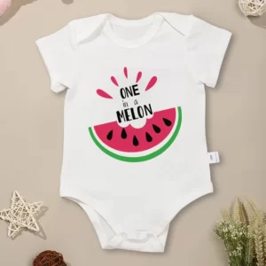 Body Bébé Unisexe Blanc Coton Respirant Été Classique