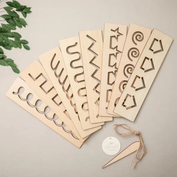 Tableau Montessori en Bois pour Apprentissage de l'Écriture – Image 5