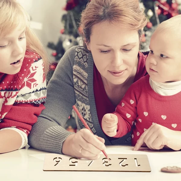 Tableau Montessori en Bois pour Apprentissage de l'Écriture – Image 6