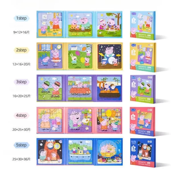 Puzzle Magnétique Peppa Pig Éducatif – Image 2