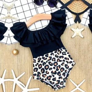Maillot de Bain Bébé Léopard